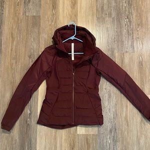 “Down For It All Jacket” by Lululemon